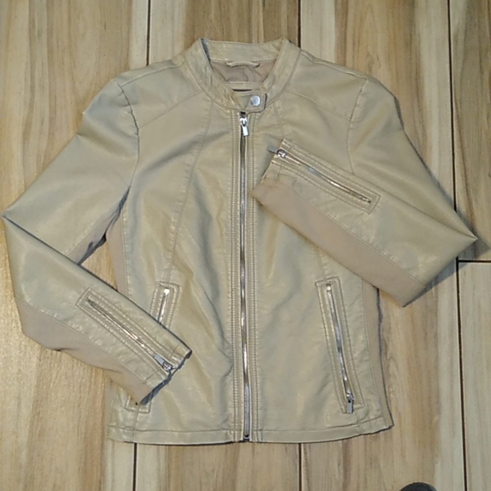 Kenneth Cole Reaction Faux Leather Jacket
